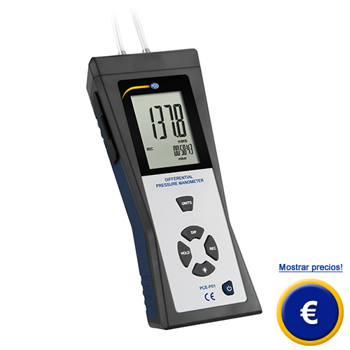 Medidor de presión PCE-P01 / P05