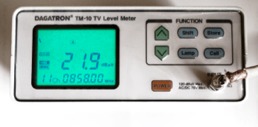 Medidor de campo para TV TM-10