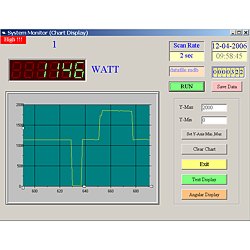 Otra imagen del software para el analizador de potencia PCE-PA6000