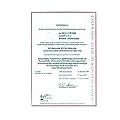 Certificado de calibración para el analizador de vibraciones PCE-VT 2700.
