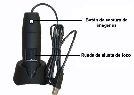 Utilizacin del microscopio USB PCE-MM 200