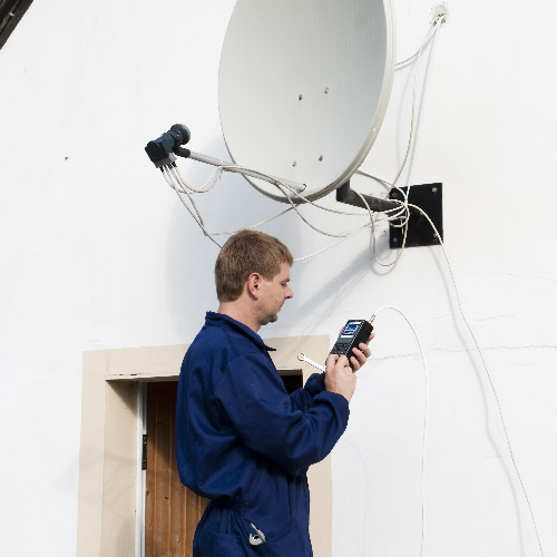 2 En 1 satélite y buscador de señal de tv lcd buscador de satélite digital  antena de tv medidor de intensidad de señal medidor de búsqueda de señal