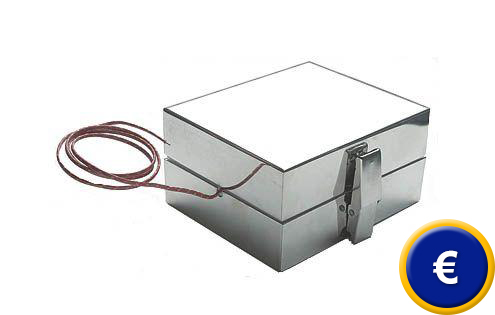 Caja térmica con registrador de datos para altas temperaturas.