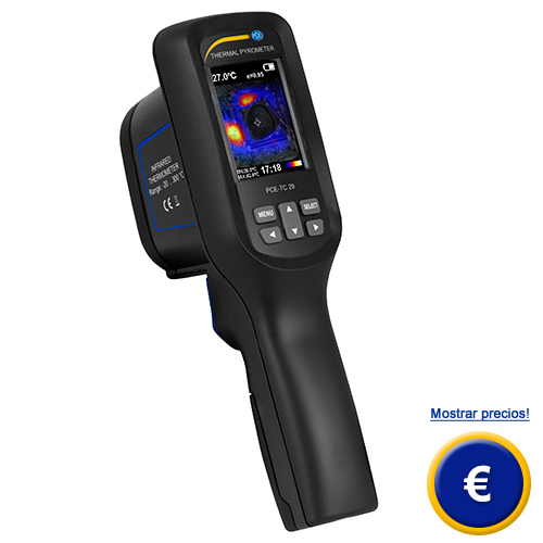 Más información sobre la cámara infrarroja de inspección PCE-TC 29