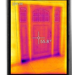 Cmara IR FLIR ONE para telfono mvil en la termografa