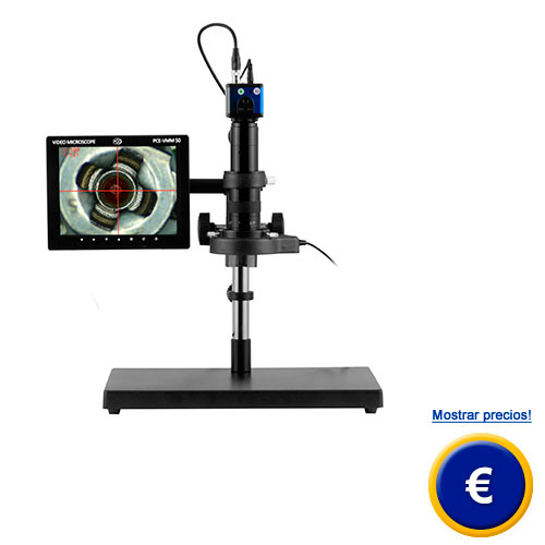 Ms informacin acerca del cmara microscpica PCE-VMM 50