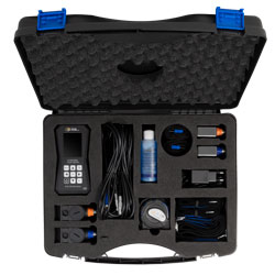 Contenido de envo del caudalmetro ultrasnico serie PCE-TDS 200