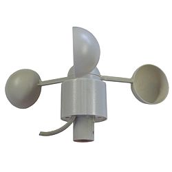 Este es el sensor de velocidad del aire de la central meteorológica PCE-FWS 20