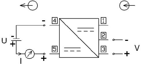 Conexin convertidor de seales para 0-10 V PCE-P17U 