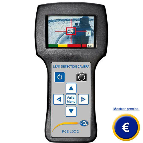 Más información del detector de fugas PCE-LDC 2
