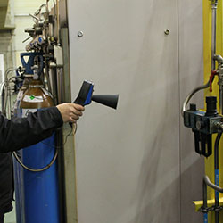 Detector de fugas PCE-LDC 2 en tubos de presión