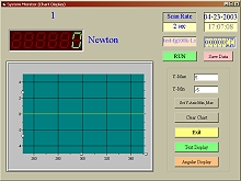 Software para el dinamómetro PCE-FM1000.