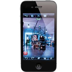 iPhone App del distanciómetro láser