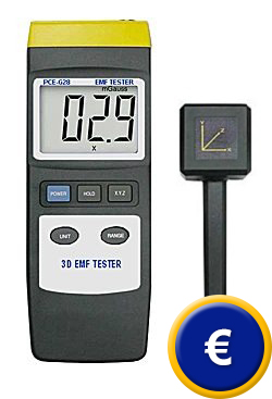 Medidor Detector De Radiacion Electromagnetica Dosimetro Con Pantalla  Efectivo !