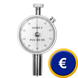 Durometro PCE-DX-DS de alta precisión y con aguja de arrastre.
