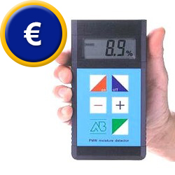 Detector de humedad de materiales de construcción FMW-T para medir sin dañar el material