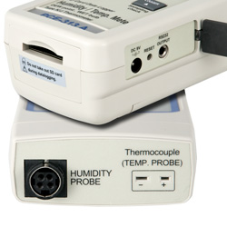 Conexiones del termohigrometro PCE-313A
