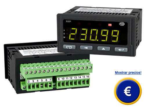 Instalación-medidor de potencia PCE-N30P