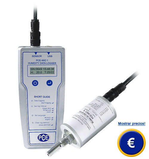 Medidor de agua en aceite PCE-WIO 1