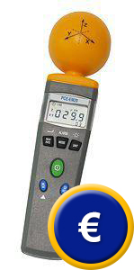 Medidor de campo eléctrico PCE-EM29.