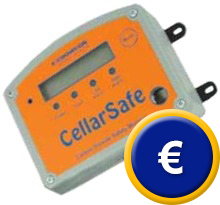 Medidor de CO2 Cellar Safe