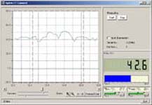 Software CT connect del medidor de temperatura sin contacto digital PCE-IR10.