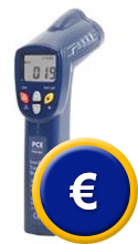Medidor de temperatura sin contacto PCE-880.
