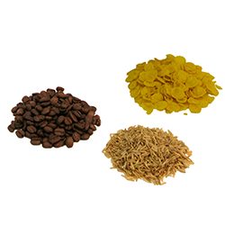 Imagen de varios alimentos que puede medir con el medidor de humedad de grano