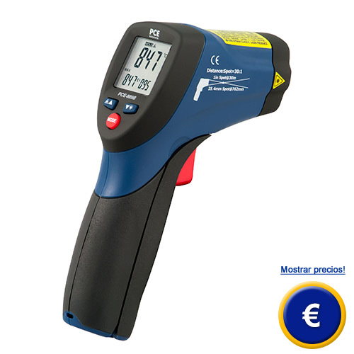 Medidor láser para temperatura PCE-889B