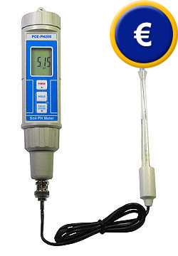 Medidor de pH para suelo PCE-PH20s