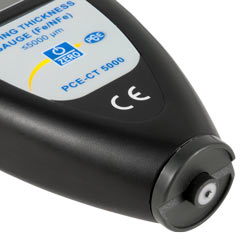 Sensor del medidor de recubrimiento PCE-CT 5000 