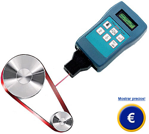 Medidor electrónico para medir la tensión de correas de distribución Trummeter