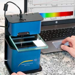 Uso del medidor de transmisin luminosa en un laboratorio