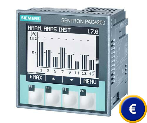 Medidor universal Siemens Sentron PAC4200