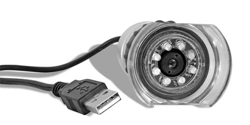 Aquí puede ver la iluminación LED de objetos del microscopio de mano USB 1,3 MP 52-81000