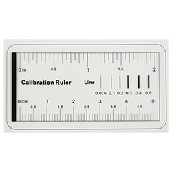 Regla de calibración para el microscopio USB con luz ultravioleta PCE-MM 200 UV