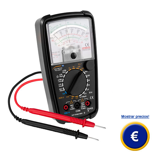 Ms informacin sobre el multmetro analgico PCE-AMM 5