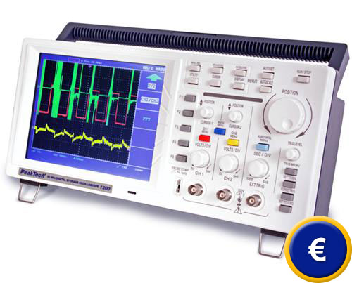 Osciloscopio de mesa PKT-1200