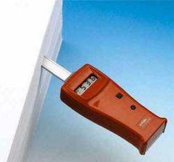 Medidor de humedad para usar en almacenado de papel