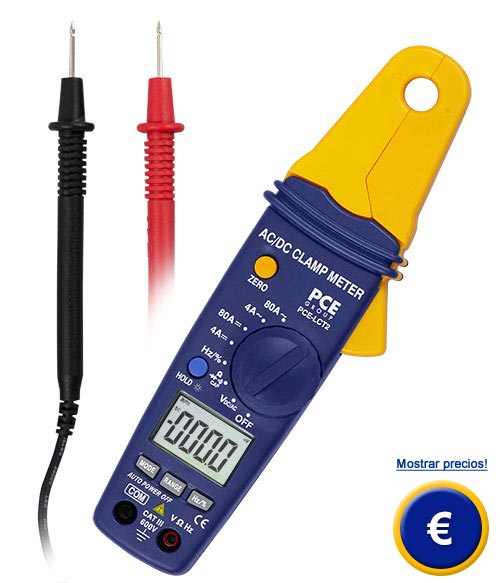 Pinza amperimétrica PCE-LCT 2