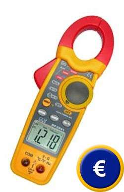 Pinza digital PCE-DC4 hasta 1000 amperios