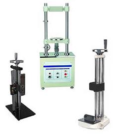 Diferentes puestos de prueba para el tester de fuerza PCE-FM 1000.