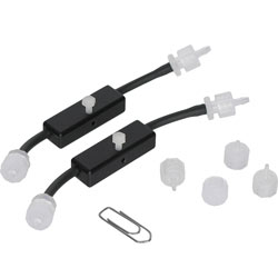 Sensor óptico de oxígeno FSO2: Aquí con la célula de caudal pequeña.