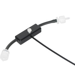 Sensor óptico de oxígeno FSO2: Aquí con la célula de caudal grande.