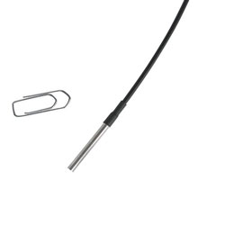 Sensor de oxígeno óptico FSO2: Aquí observa una sonda de temperatura.