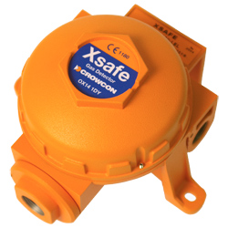 Los sensores de gas Xgard safe para gases inflamables en zonas seguras.