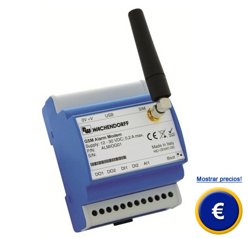 Sistema de alarma GSM/SMS inalámbrico