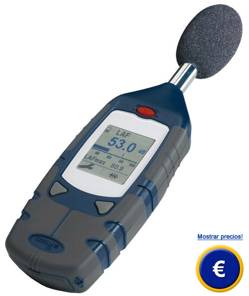 Más información acerca del sonómetro digital Casella CEL-246