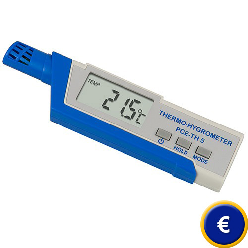 Ms informacin acerca del termohigrmetro PCE-TH 5