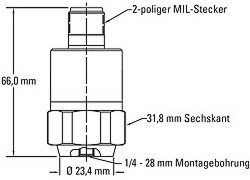 Dibujo del transductor de vibracion